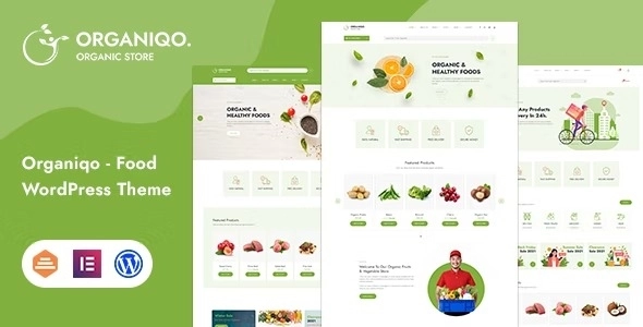 Organiqo – An Organic Store WordPress Theme