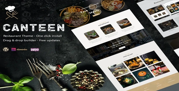 Canteen – Restaurant WordPress Theme
