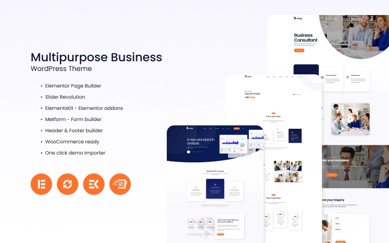 Duty – Multipurpose Business WordPress Theme