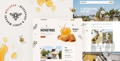 Mellifera – Beekeeping and Honey Shop Theme