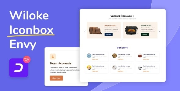 Wiloke Icon Box Envy