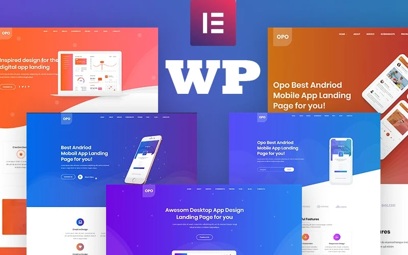 Opo – Creative App, Software, Web App And Startup Tech Company WordPress Theme