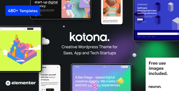 Kotona – Software and App Landing Page Theme