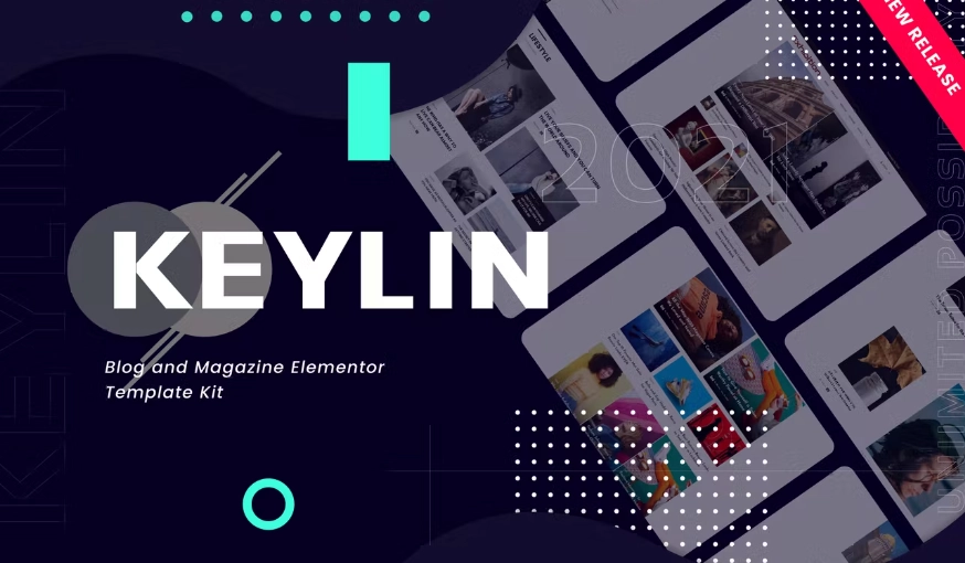 Keylin – Blog & Magazine Elementor Template