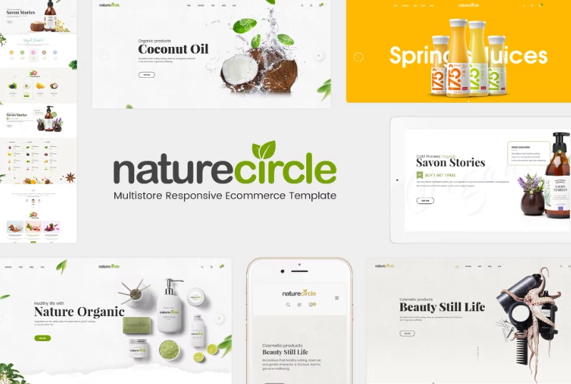 NatureCircle – Organic WooCommerce WordPress Theme
