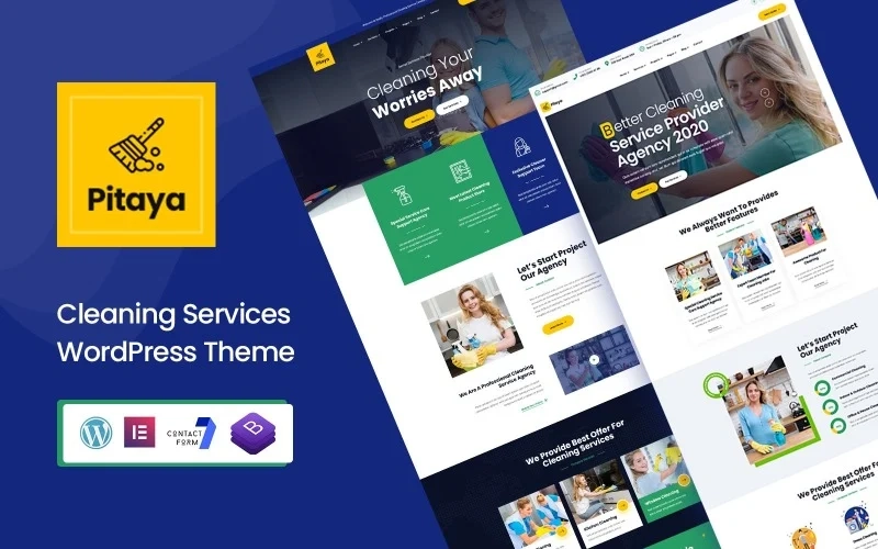 Pitaya – Cleaning Services WordPress Theme