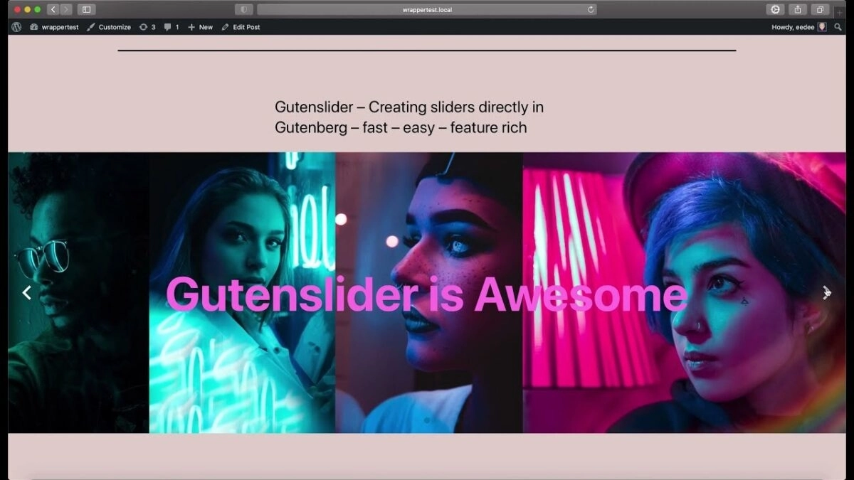 Gutenslider — The last WordPress slider you will ever need. (Premium)