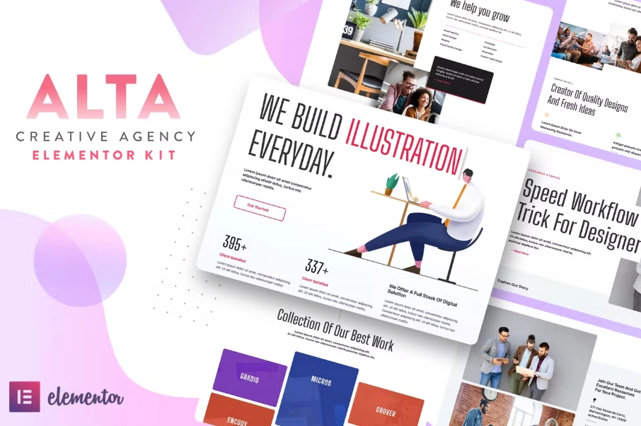 ALTA – Creative Agency Elementor Template