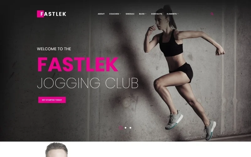 Fastlek – Running Club & Coaching WordPress Theme
