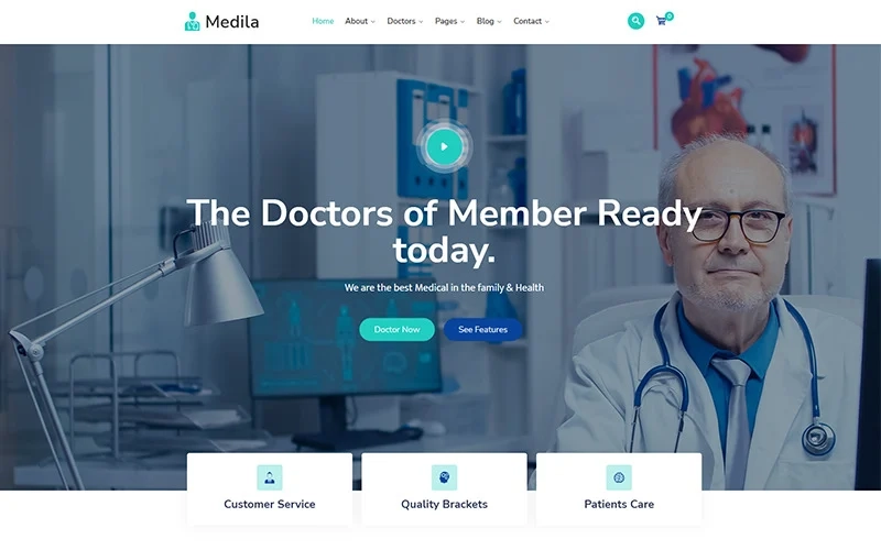 Medila – Medical Service WordPress Theme
