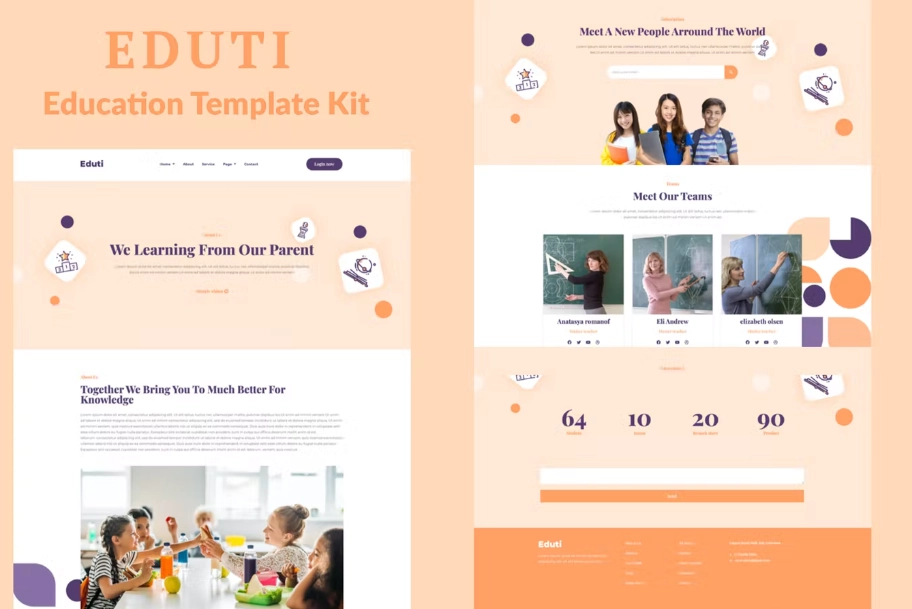 Eduti – Education Elementor Template