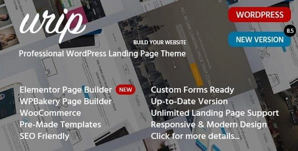 Urip – Marketing Landing Page