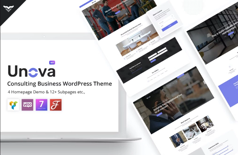 Unova – Consulting Business WordPress Theme