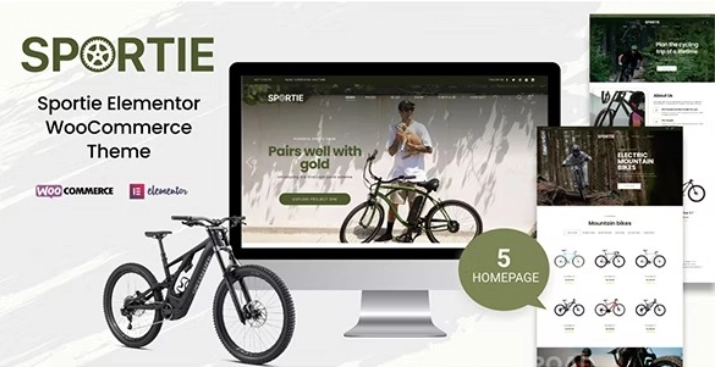 Sportie – Elementor WooCommerce Theme