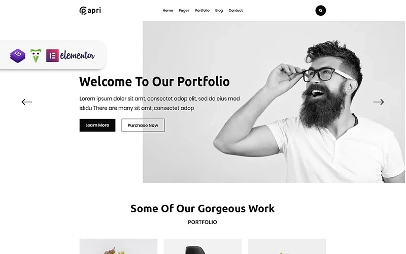 Papri – Portfolio Creative WordPress Theme