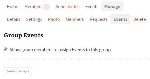BuddyPress Simple Events Pro