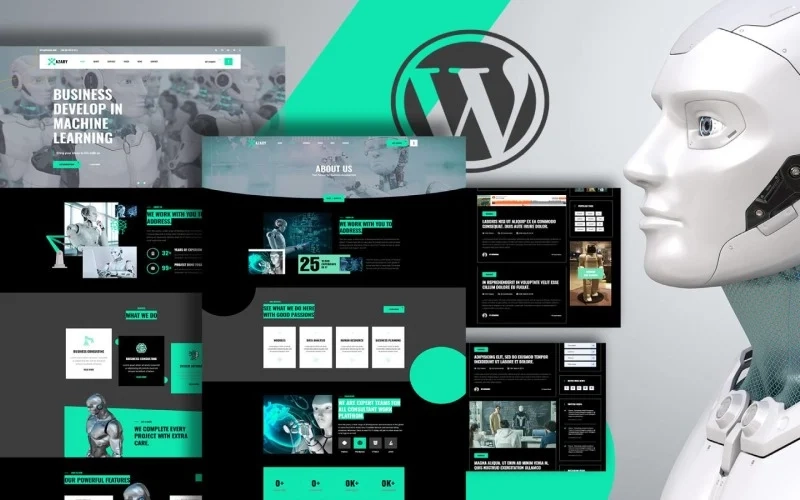 Azary – Robot And AI WordPress Theme