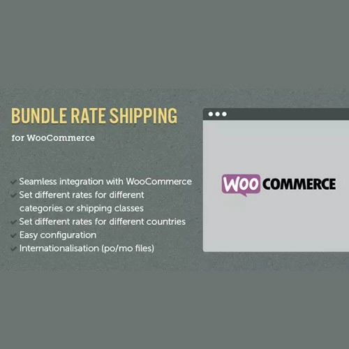 Bundle Rate Shipping Module for WooCommerce