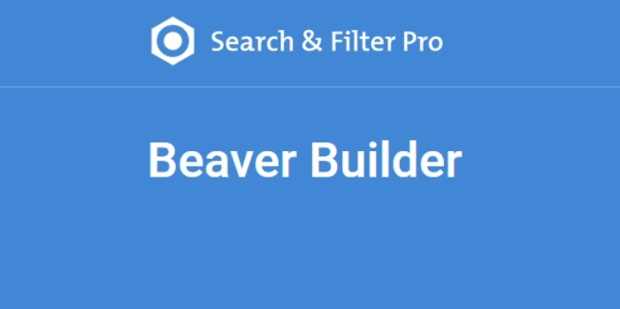 Search & Filter  - Beaver Builder Extension