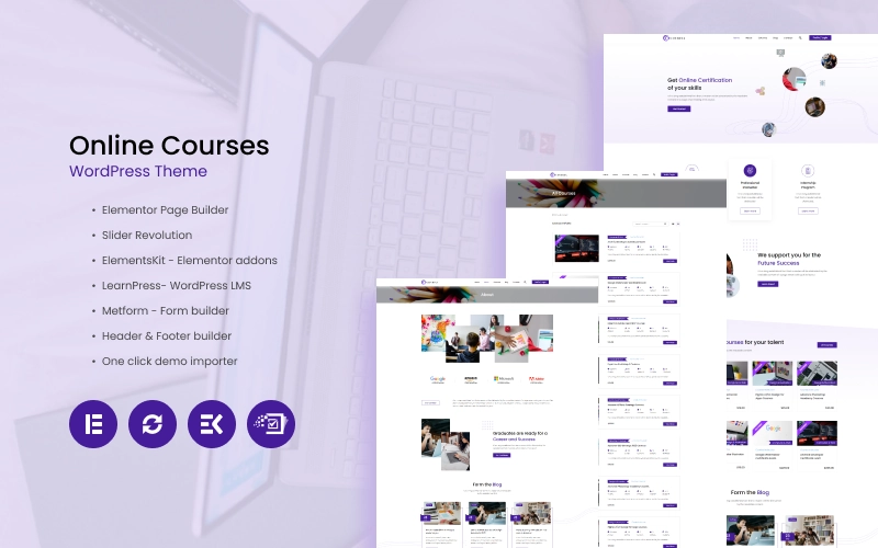 Courisa – Online Courses WordPress Theme