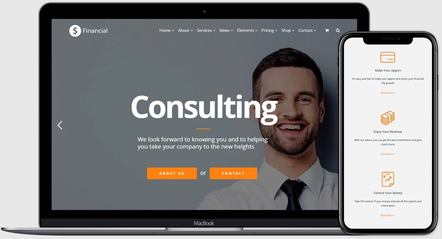 VisualModo – Financial Theme