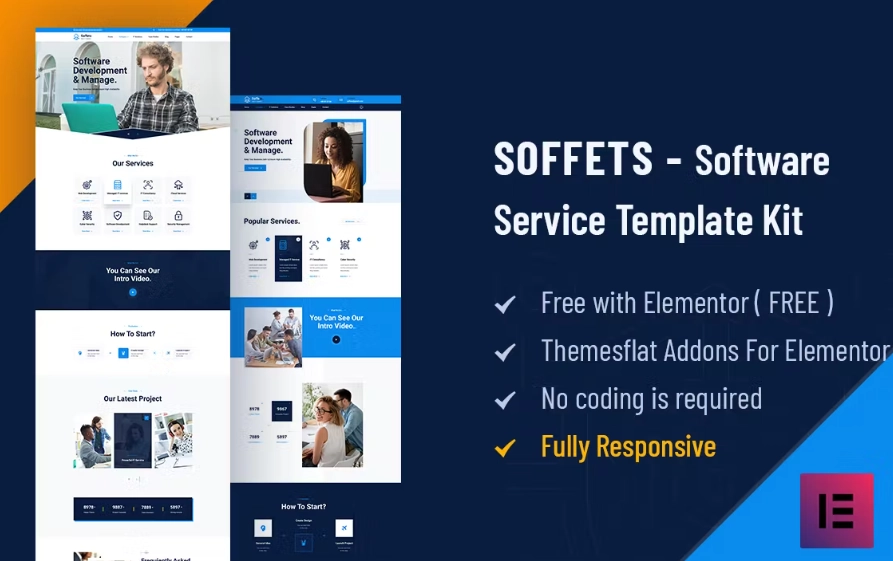Soffets – Software & IT Service Elementor Template