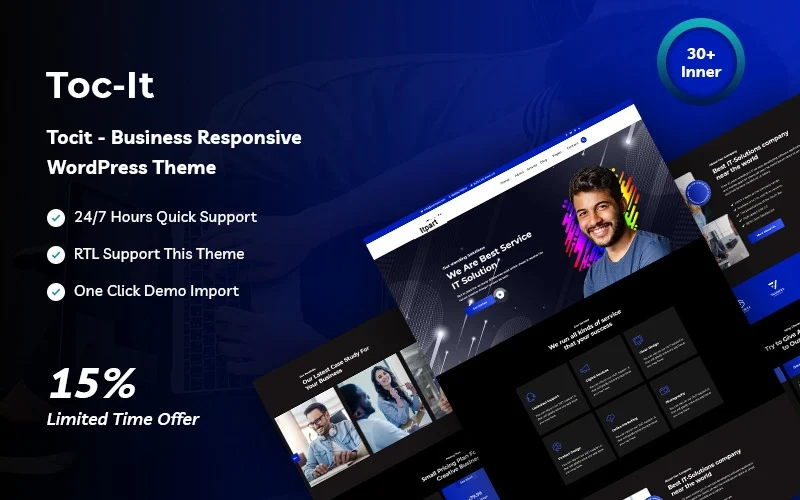 Tocit – Business Responsive WordPress Theme