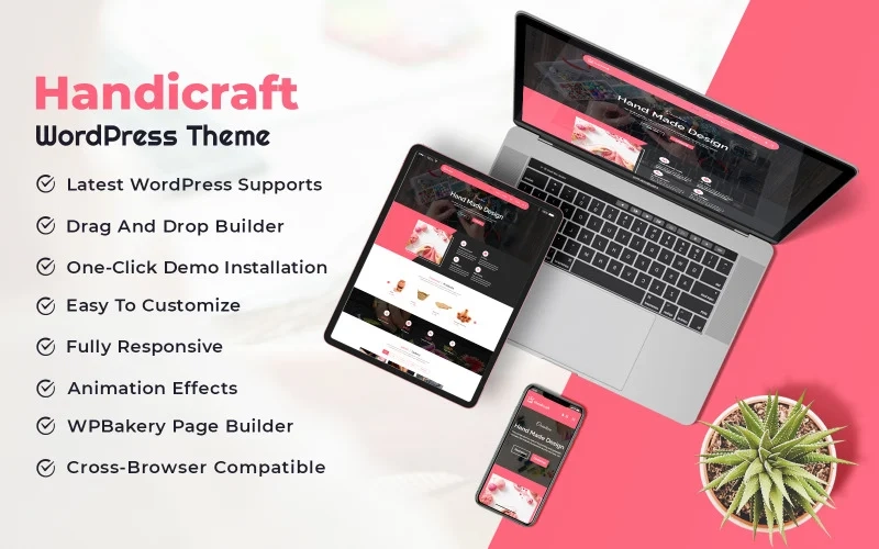 Handicraft – Handmade Shop WordPress Theme