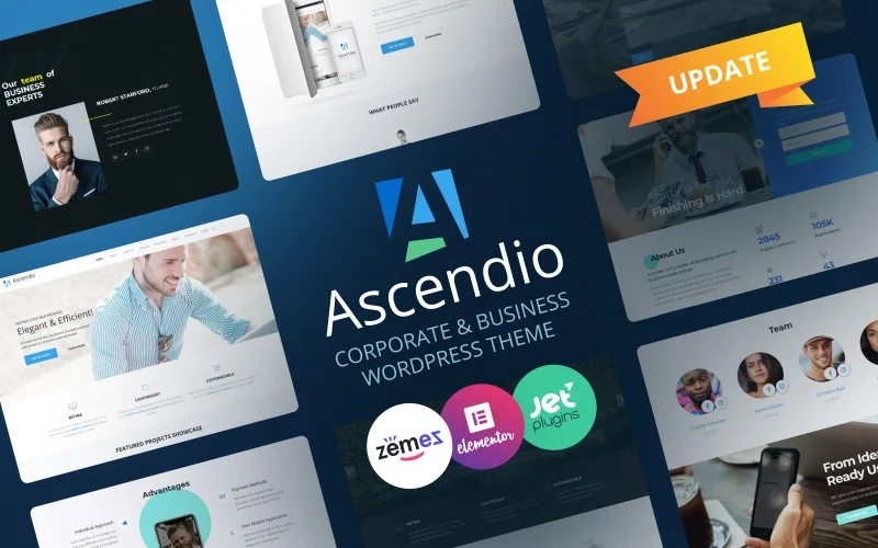 Ascendio – Corporate & Business WordPress Theme