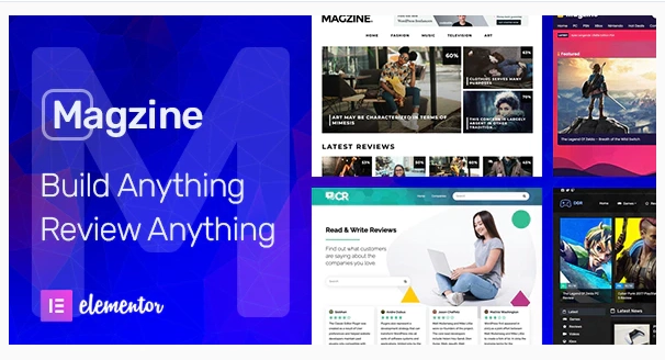 Magzine – Elementor Review and Magazine Theme