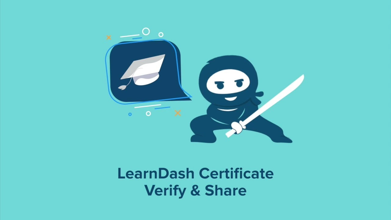 LearnDash Certificate Verify and Share