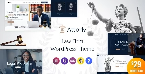 Attorly – Law Firm WordPress Theme