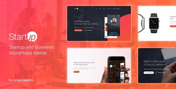 Startup Company – WordPress Theme for Business & Technology