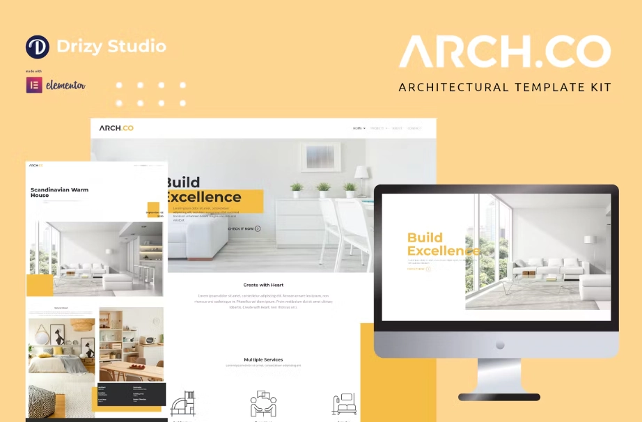 Archco – Architecture Elementor Template