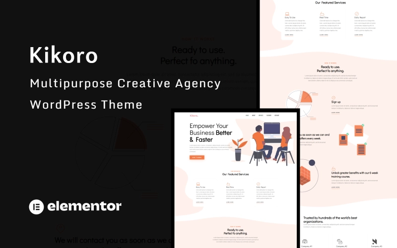 Kikoro – Creative Agency WordPress Theme