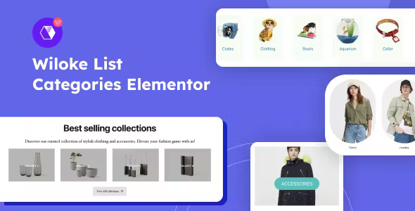 Wiloke Product Categories Elementor 1.0