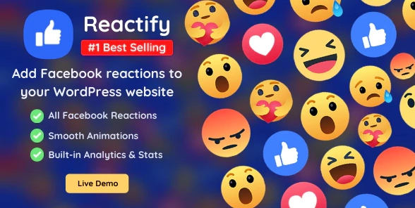 DaftPlug Reactify - Facebook Reactions