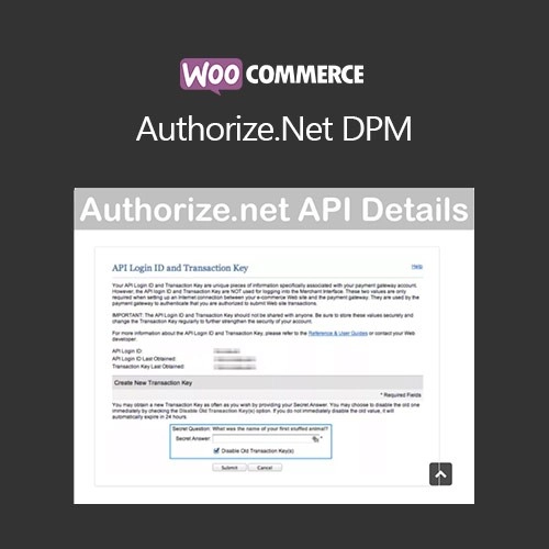 WooCommerce Authorize.net DPM Gateway