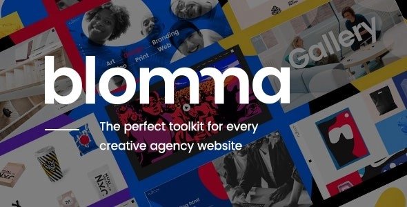 Blomma – Creative Agency Portfolio Theme