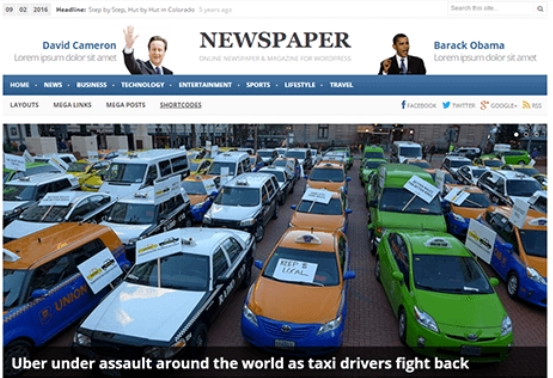 Theme Junkie – Newspaper