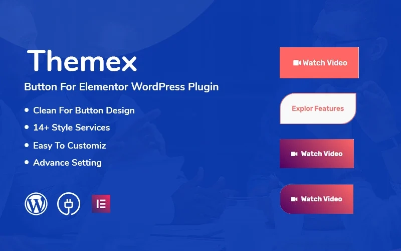 Themex Button For Elementor