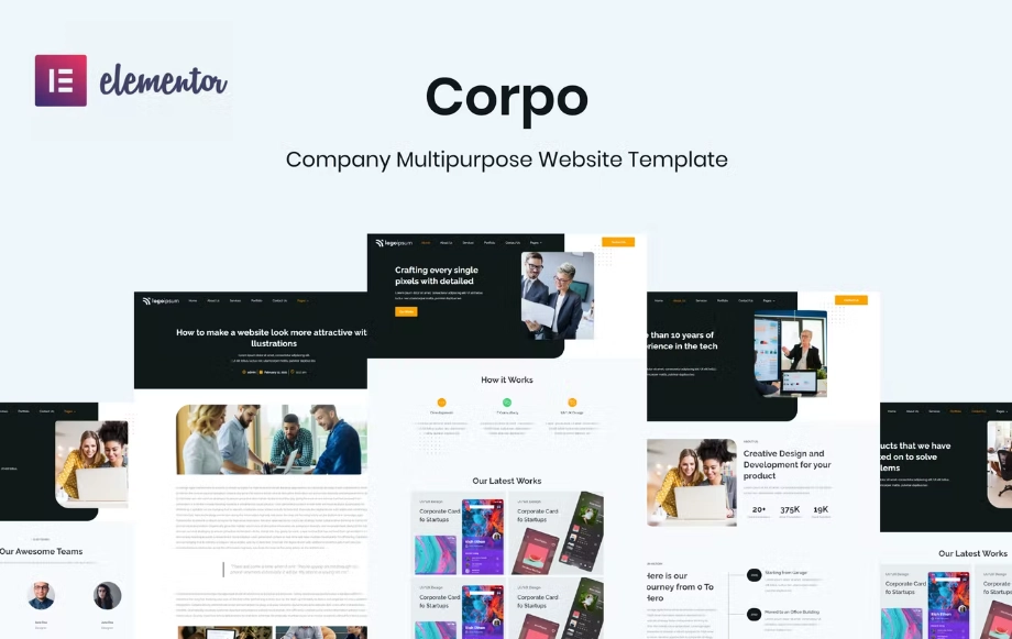 Corpo – Corporate Business Elementor Template