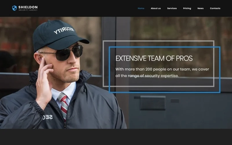 Shieldon – Security Agency Responsive WordPress Theme