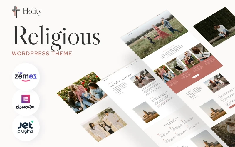 Holity – Church & Religious WordPress theme WordPress Theme