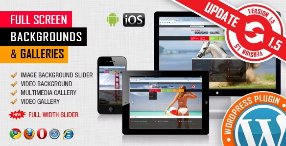 LambertGroup - Full Screen Background and Full Width Slider