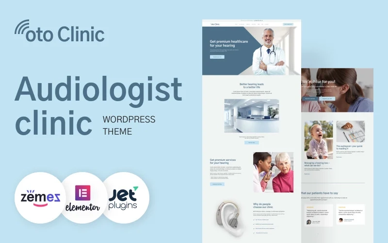 OTO Clinic – ENT Specialist WordPress Theme