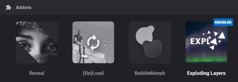 Slider Revolution Exploding Layers Add-On