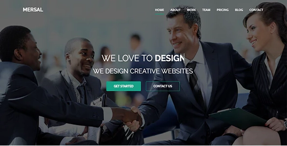 Mersal – One Page MultiPurpose WordPress Theme