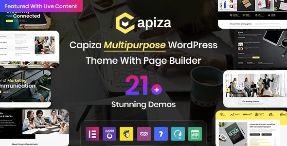Capiza – Business & Agency WordPress Theme