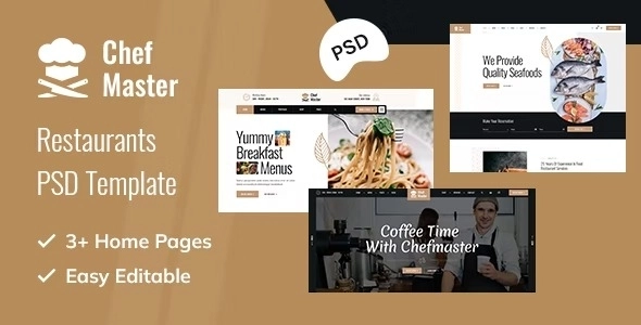 Chefmaster – Restaurant WordPress Theme